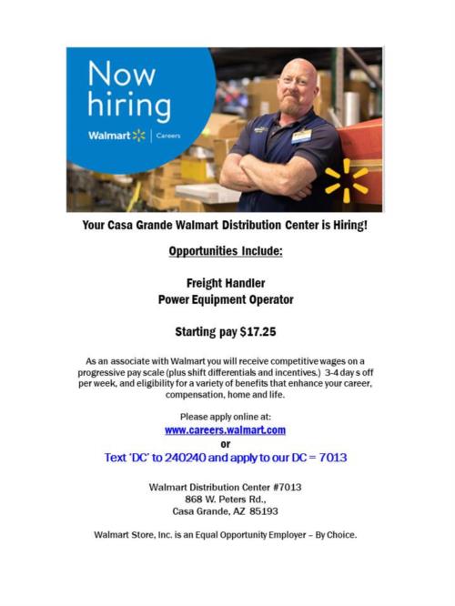 Jobs Casa Grande, AZ